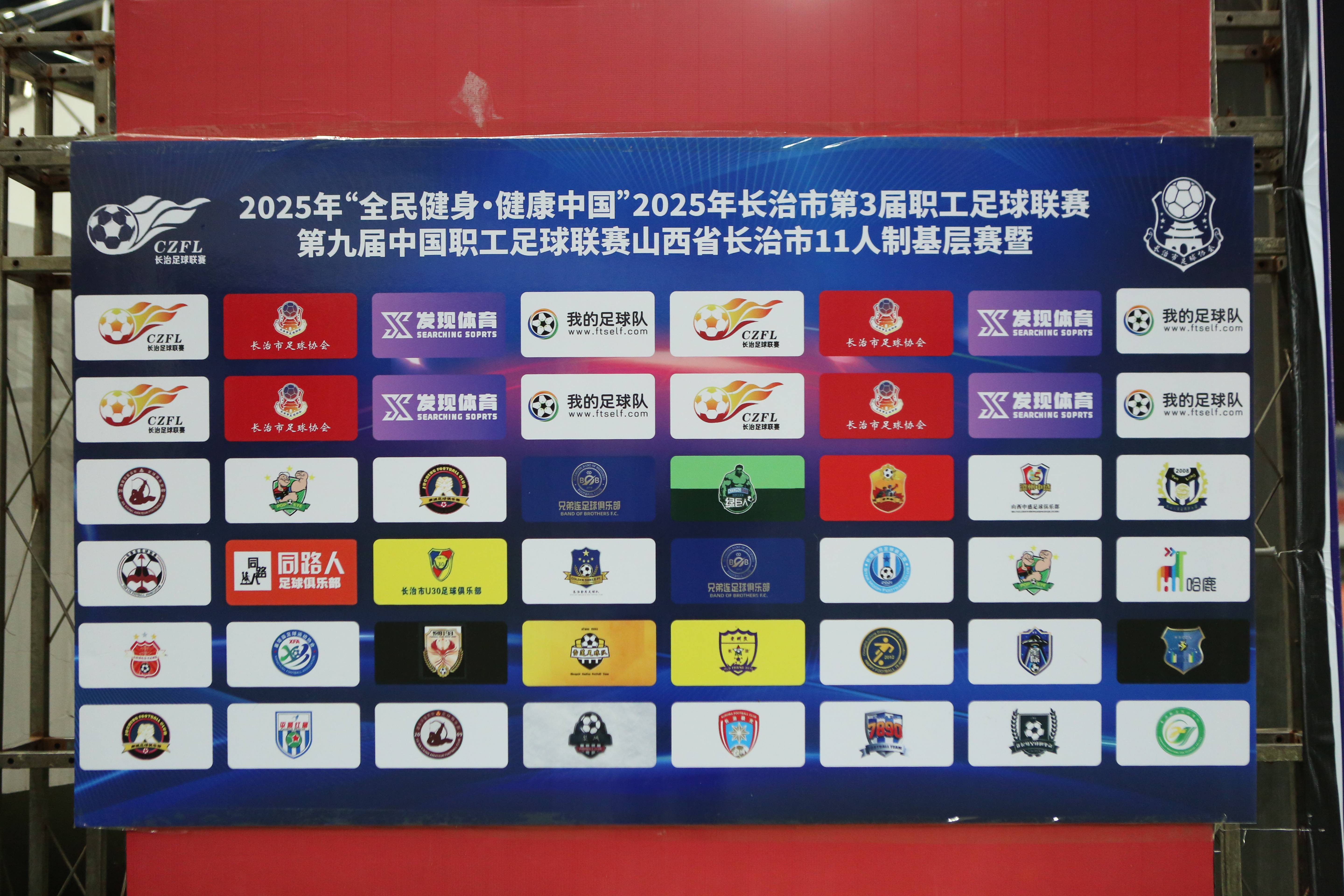 2025年第九届中国职工足球联赛长治赛区甲级联赛在市体育中心落幕